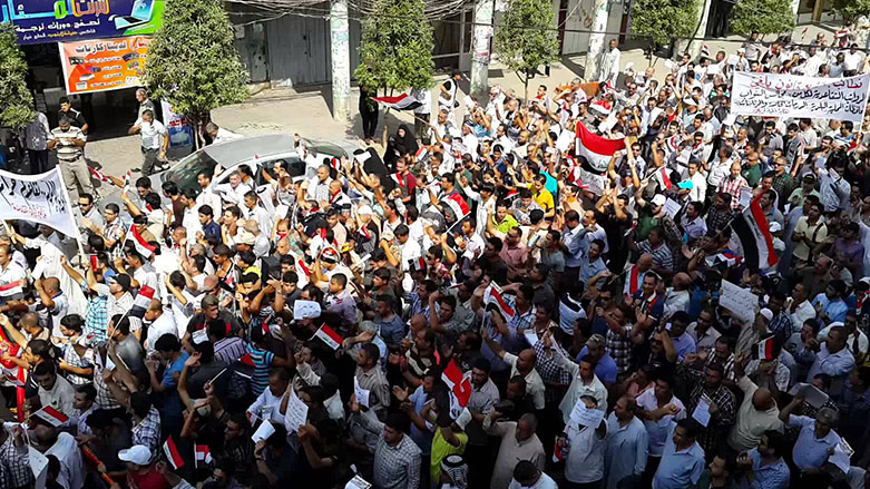 له‌كه‌ربه‌لا خۆپیشاندان ده‌ستیپێكرده‌وه‌